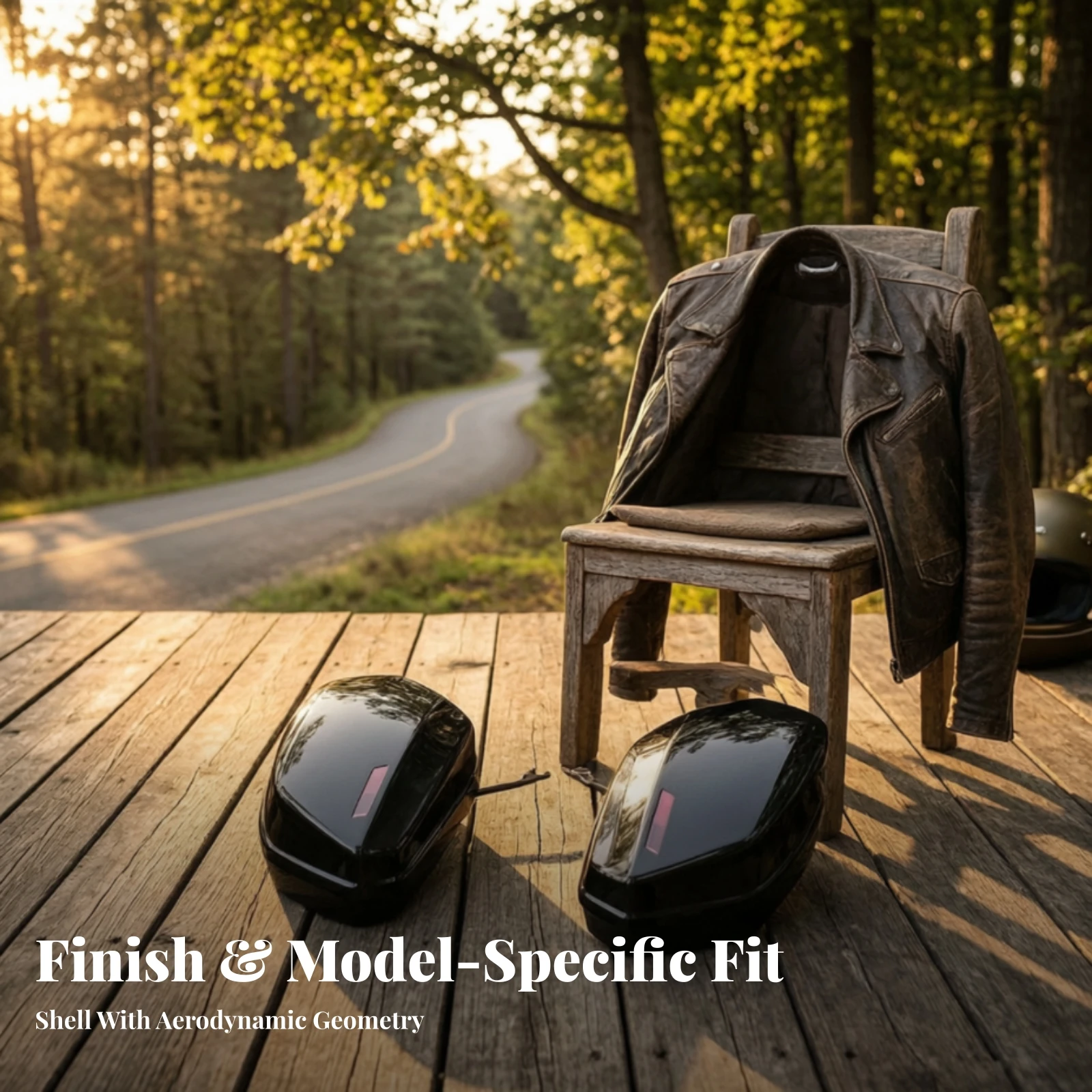 2 Pieces Motorcycle Luggage Tailored Motorcycle Side Saddlebag Accessory Quick-Release for Everyday Commuting