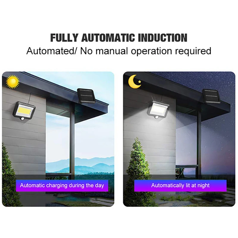 Downlight Solar Led Licht Outdoor Wand Lampe Split Wasserdichte Panel 3 Modi PIR Motion Sensor Garten Terrasse Veranda Garage Beleuchtung