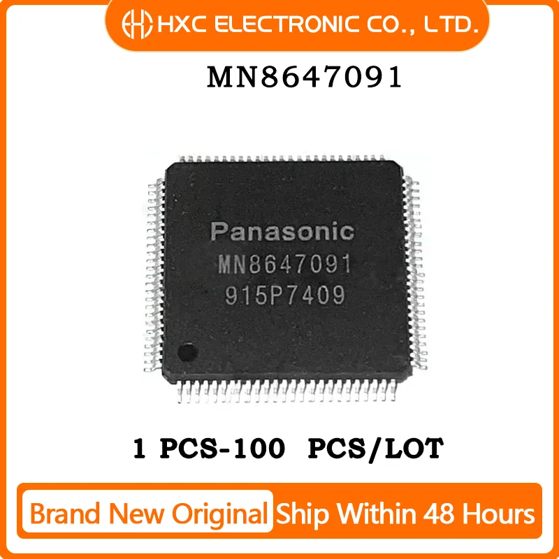 

1PCS/10PCS MN8647091 QFP-100 100% Original New IC Chip