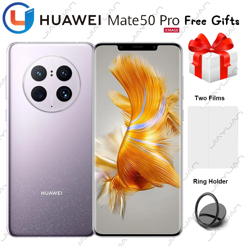 

New Arrival Original Huawei Mate 50 Pro 4G Mobile Phone 6.74 Inch Screen 120Hz Snapdragon 8+ Gen 1 HarmonyOS 3.0 NFC Smartphone