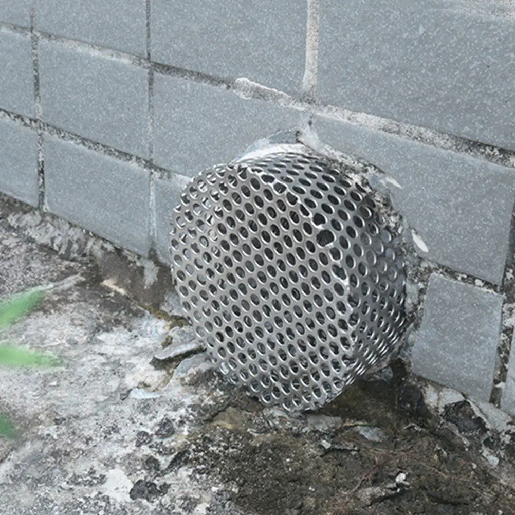 Stainless Steel Downspout Guard Corrosion Resistant Gutter Protector Roof Drain Leaf Filter Cover Downspout Guard