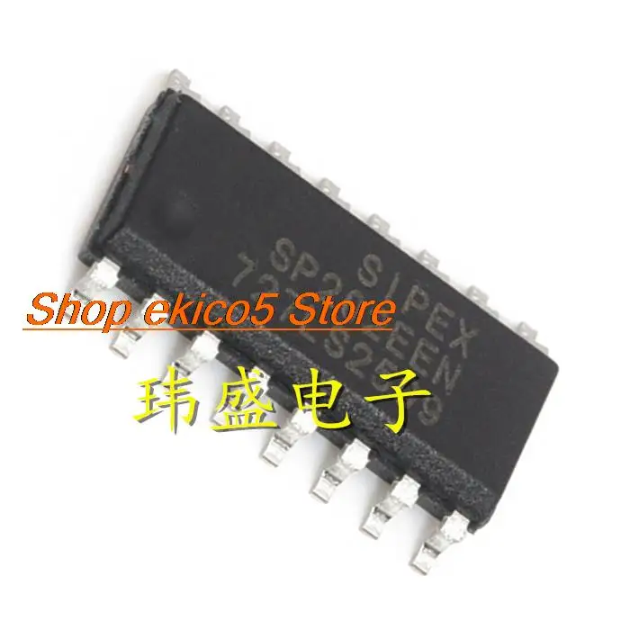 10pieces Original stock   SP202EEN-L/TR SOIC-16 RS232 IC