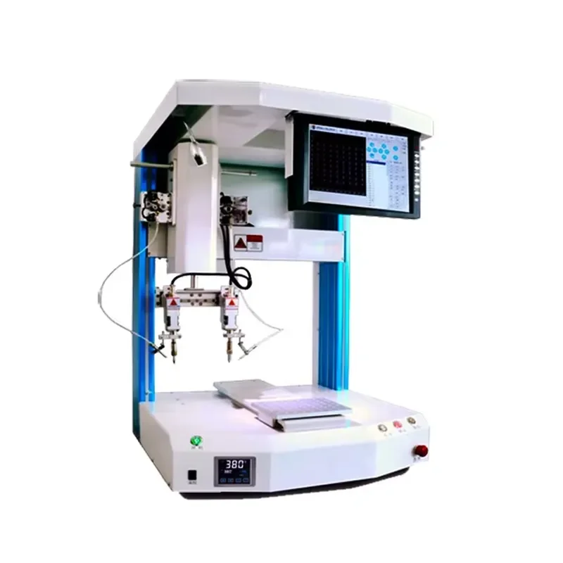 for Sinrad SR-ST350 Automatic Four-Axis Welding Robot PCB Assembly Drawing Welding Machine AC220V Touch Screen Control High
