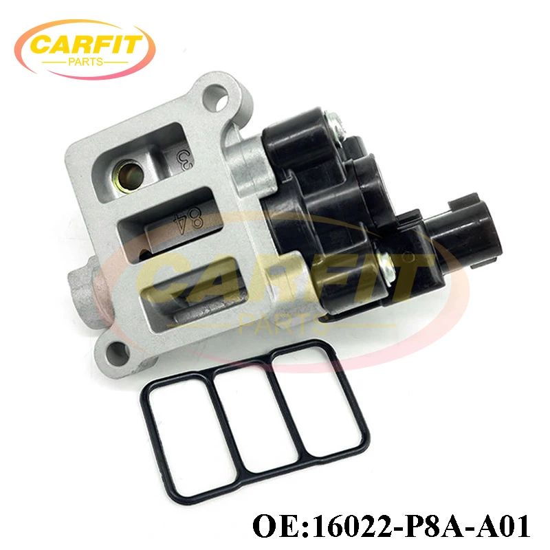 New OEM 16022-P8A-A01 16022P8AA01 IACV Idle Air Control Valve For Acura CL TL MDX Honda CR-V Odyssey Accord Pilot Auto Parts