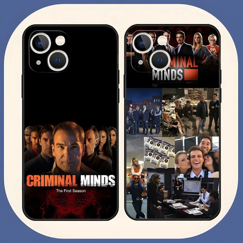 Criminals Minds Phone Case Funda For Apple Iphone 12 Pro 13 11 14 Max Xr X Xs Mini 6 6s 7 8 Plus Design Back Cover