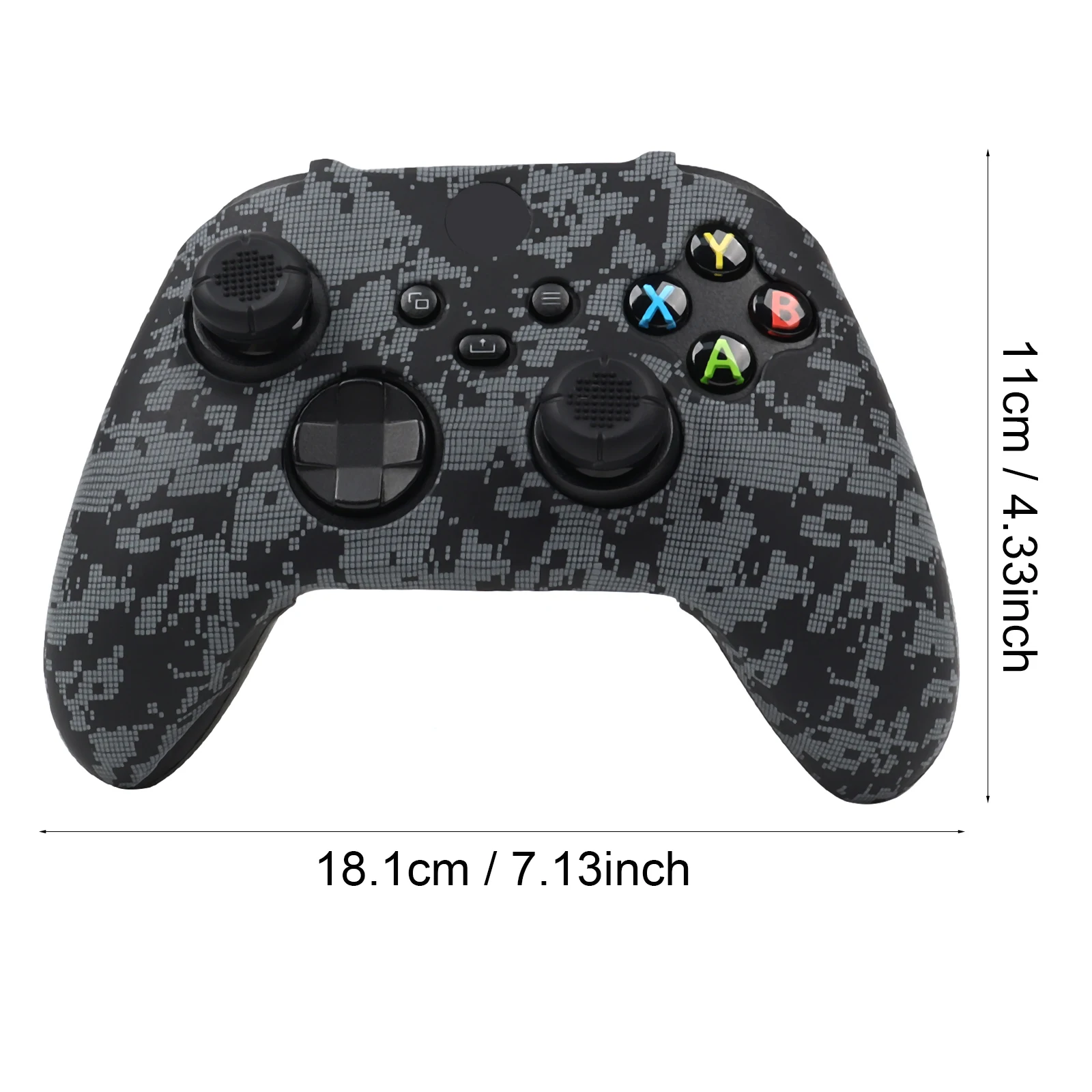 Soft Silicone Case Cover For Xbox Series X/S Controller Skin Gamepad Games Accessories For Xbox One X/S 360 Elite Series 2 Cover