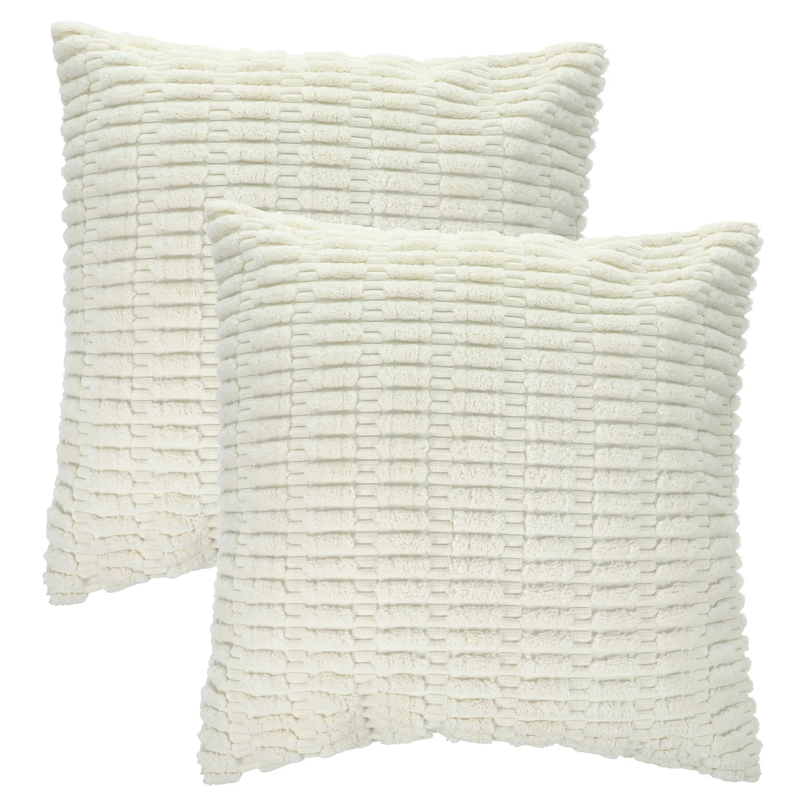 

2pcs Throw Pillowcase Pillow Cover Square Couch Cushion Case Home Decor Soft Comfortable Washable Cushion Covers For Living Room