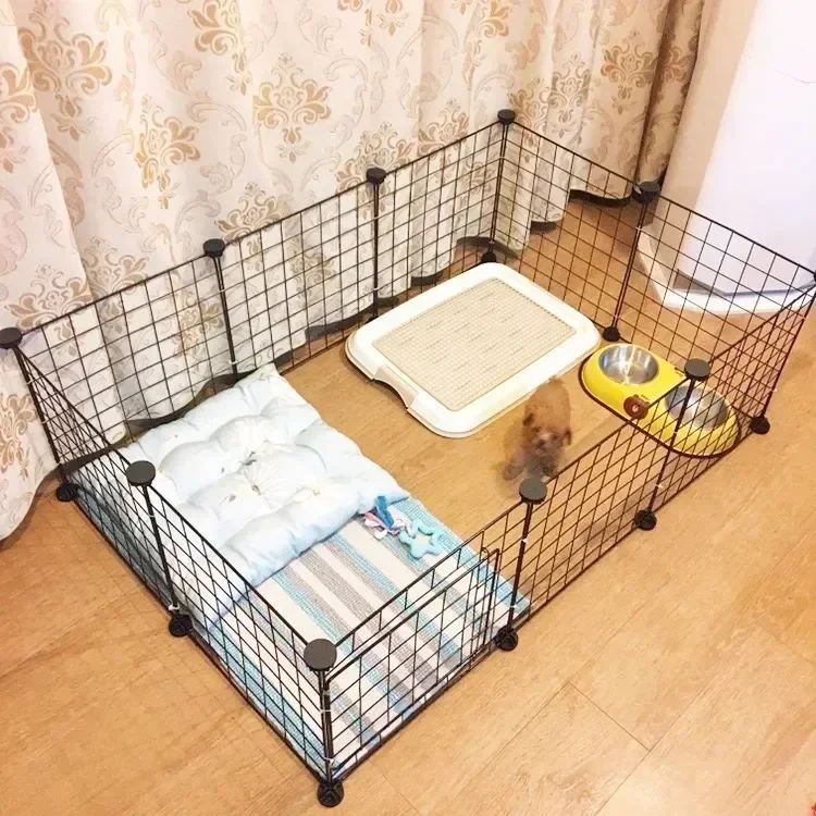 DIY Wire Mesh Pet Cage MultiFunction Enclosure for Dogs Cats Rabbits Guinea Pigs Secure Habitat Easy Assembly Versatile Use