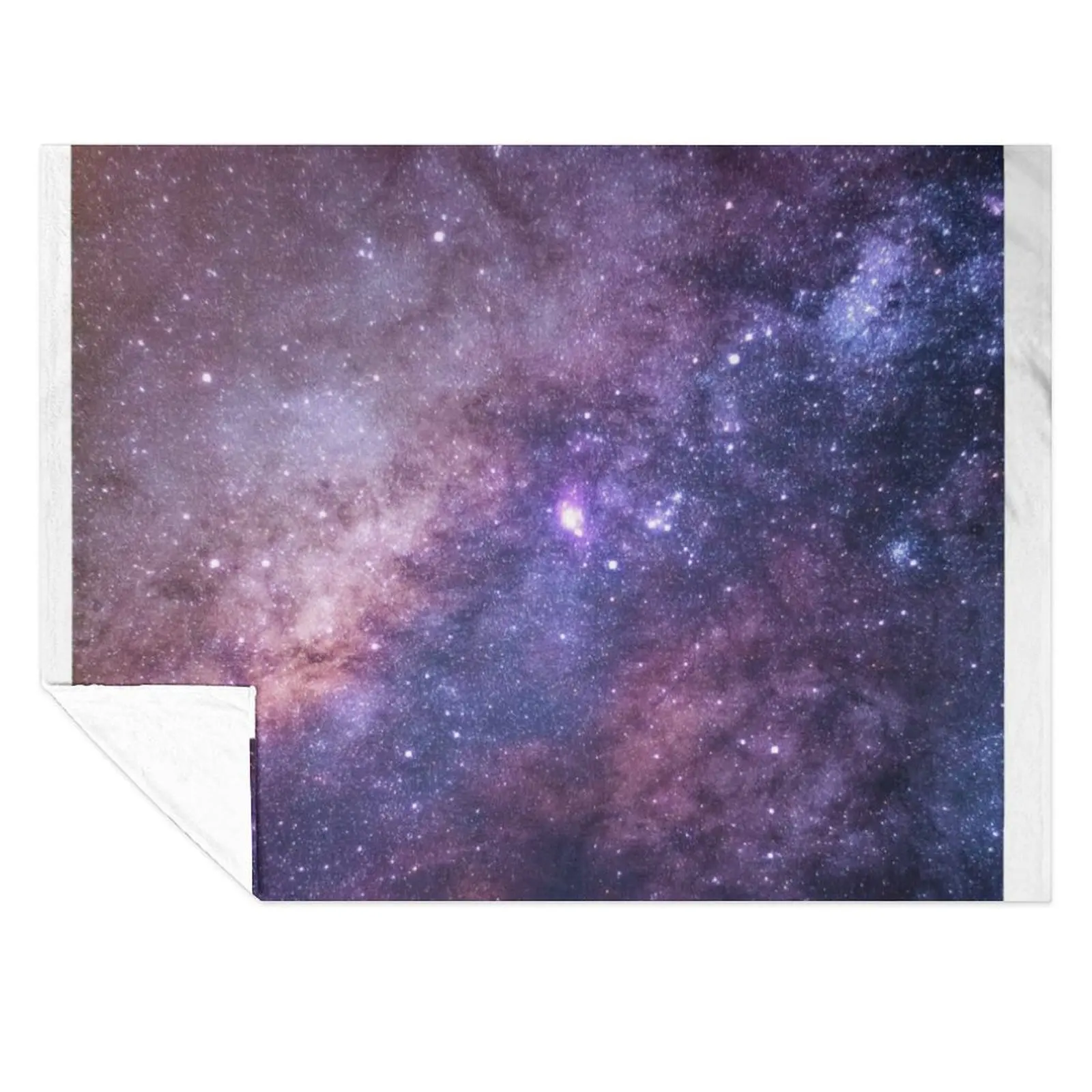 

Galaxy Print Throw Blanket Polar Soft Plaid Baby Cute Blankets