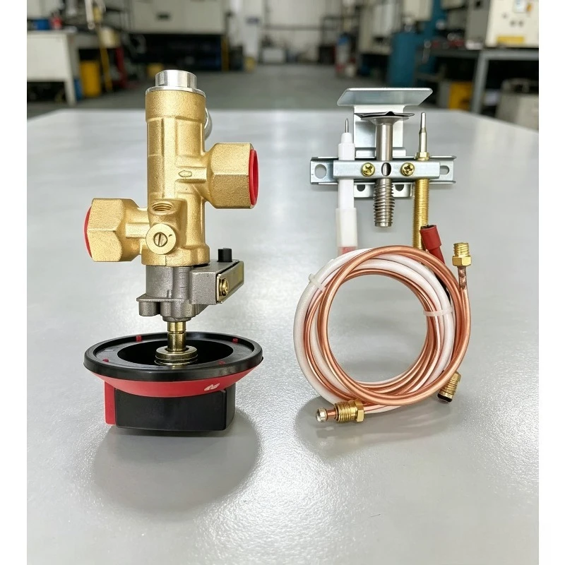 Commercial Gas Stove Flame Failure Protection System with Auto Shut-Off Assembly Kit for Kitchen