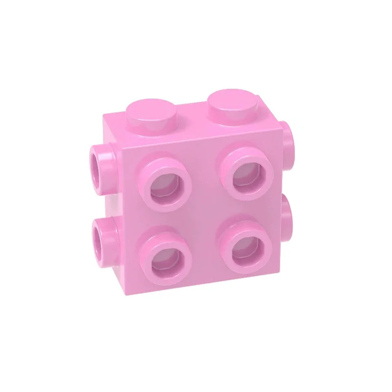 50 Stück 67329 Modifizierter 1x2x1 Baustein-Bausatz 2/3 mit Noppen an den Seiten, Partikel-Idee, Lehrreiches Spielzeug, Geburtstagsgeschenk für Kinder – Detail 13