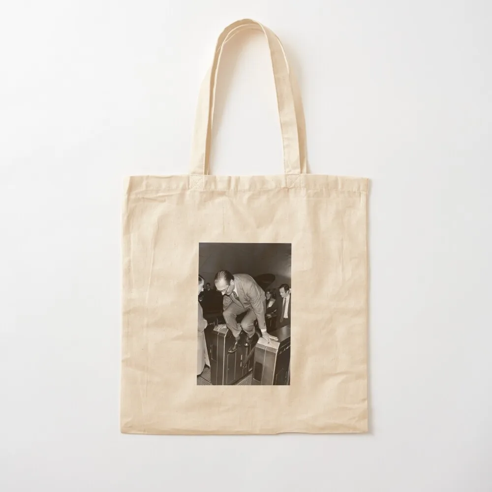 Jacques Chirac subway Tote Bag