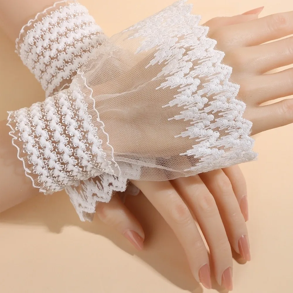 

Эластичные съемные манжеты для рукавов, защита от солнца, декоративные накладные рукава для платьев и свитеров, универсальный аксессуар для костюмов, декоративные манжеты