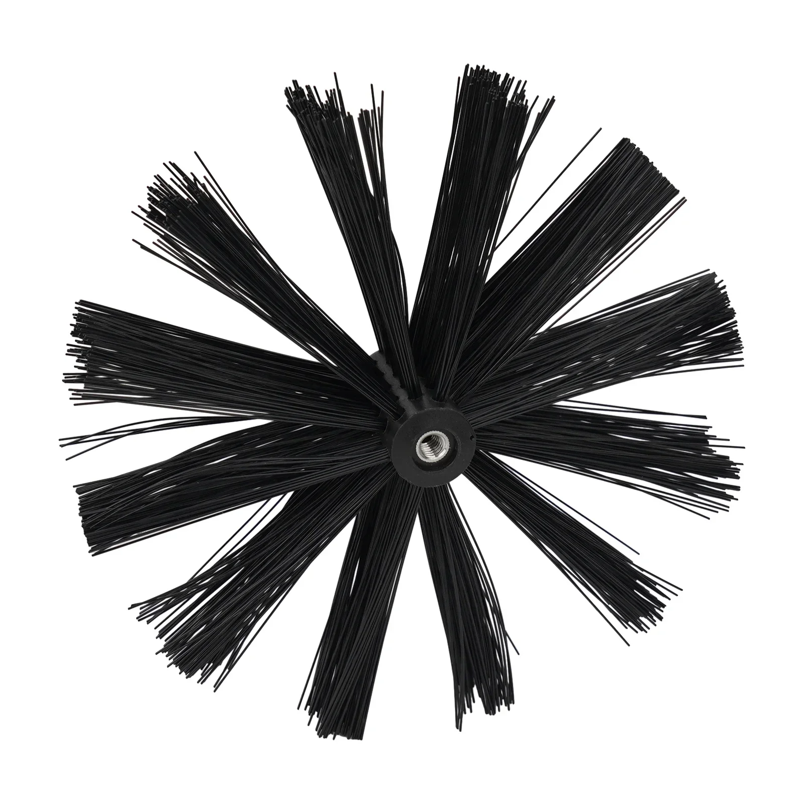 5/13 Pcs Chimney Cleaner Brush Clean Rotary Sweep System Fireplace Kit Rod Tool Set Black And White Nylon Chimney Cleaning Kit