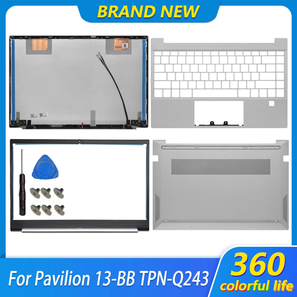 

Orig Case For Pavilion 13-BB 13T-BB TPN-Q243 Laptop LCD Screen Back Top Cover Front Bezel Palmrest Upper Bottom Cover M14342-001