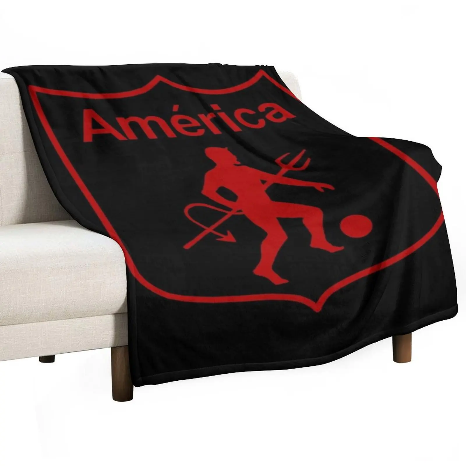 

America de Cali - Colombian Soccer Team Throw Blanket warm winter Luxury Designer For Decorative Sofa manga Blankets