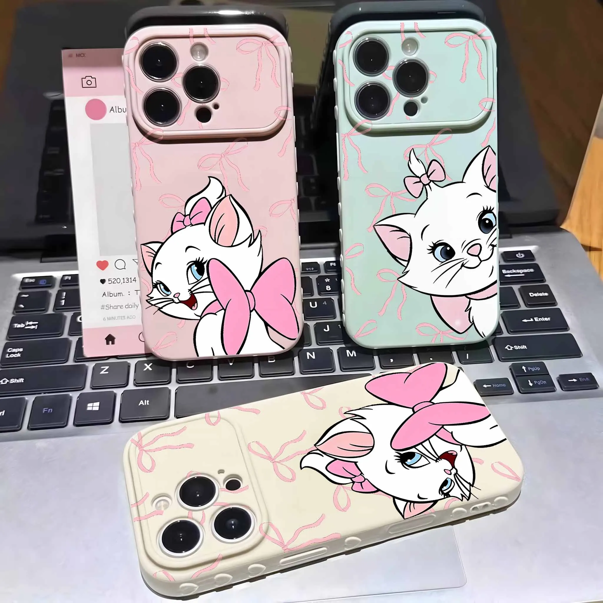 Disney Piękne Aristocats Etui na telefon Apple iPhone 17 16 15 14 13 12 Mini 11 Pro Max z silikonową obudową i…