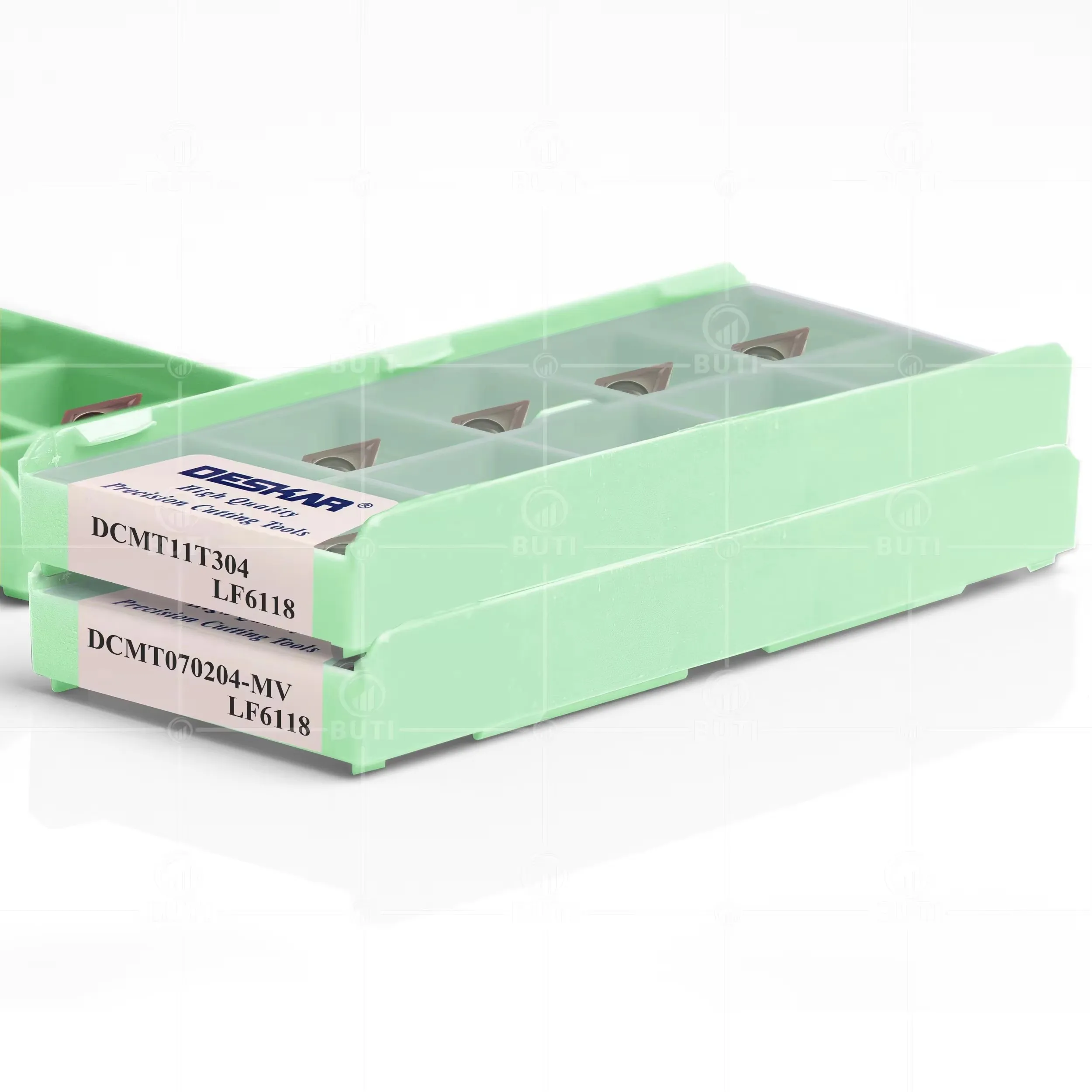 CNC Blade DCMT070204 DCMT11T302-MV Slot type DCMT11T304/08 LF6118 Rhombus Inner Hole Turning Insert Suitable For Stainless Steel