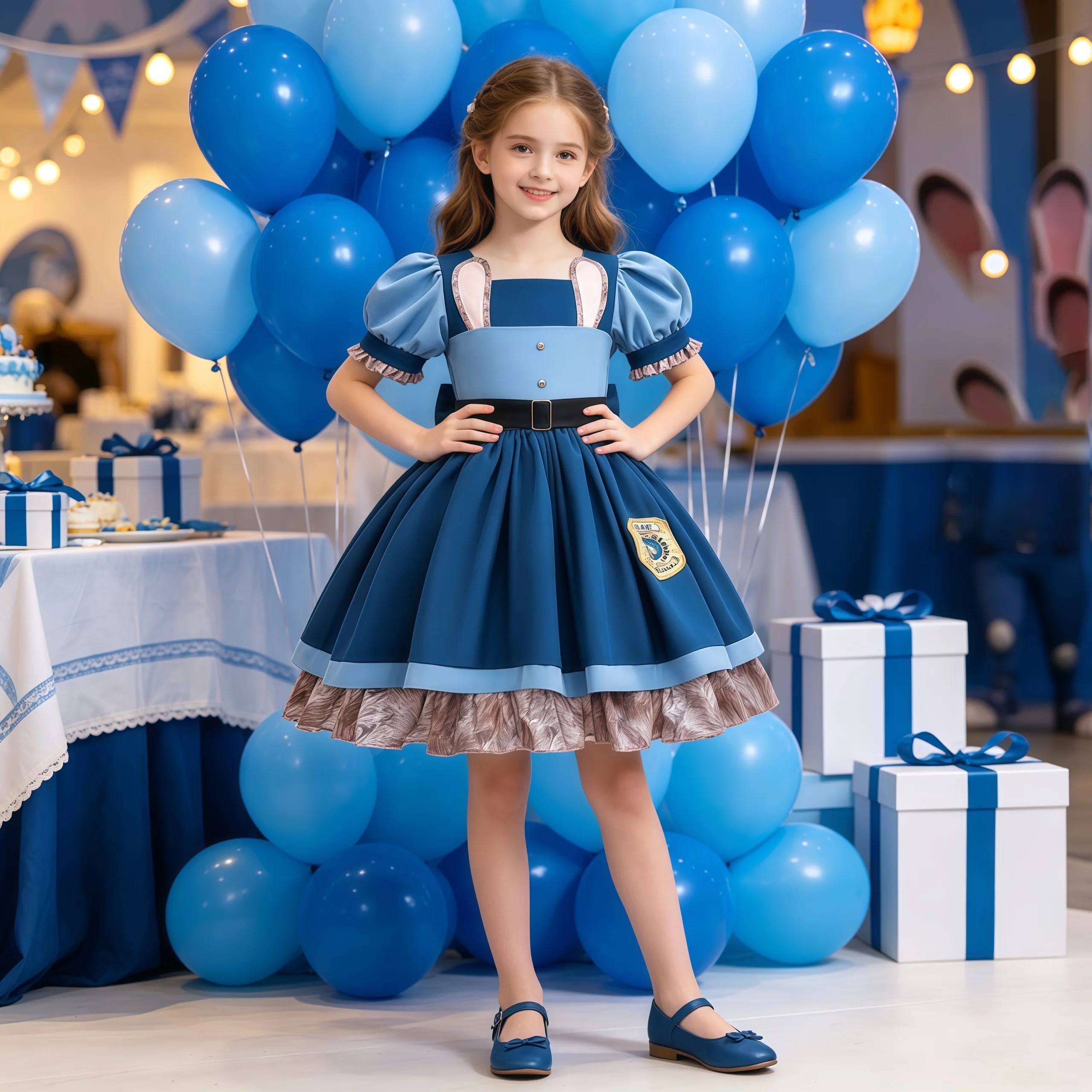 Sommer-Partykleid für Mädchen Elegantes Schleifenkleid für Geburtstag Hochzeit Abschlussball Prinzessinnen-Abendkleider Mädchen Gala Blumenmädchen Brautjungfern-Kostüm