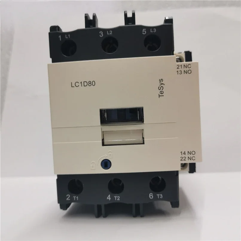 

AC Contactor LC1D80M7C AC220V Load 37KW/AC380V