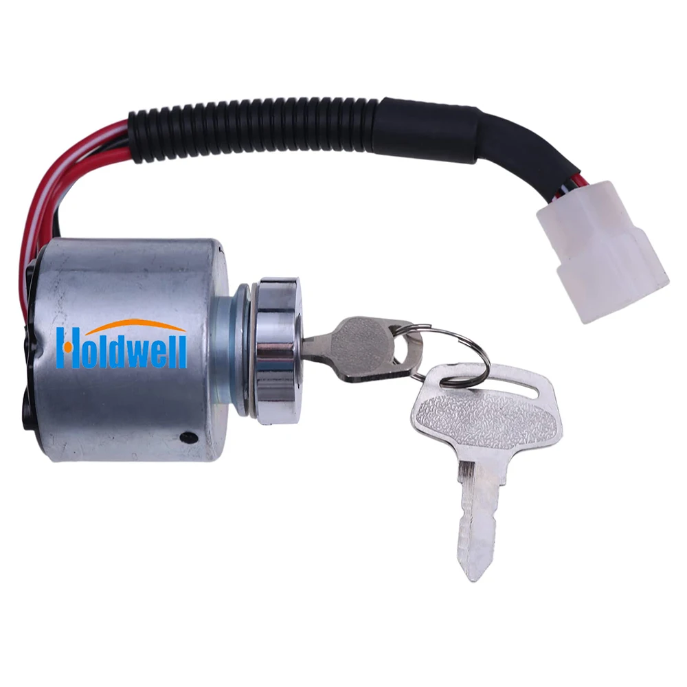 Holdwell Ignition Starter Switch 16286-63602 16286-63600 for Kubota Engine 05 SM WG 03 Series