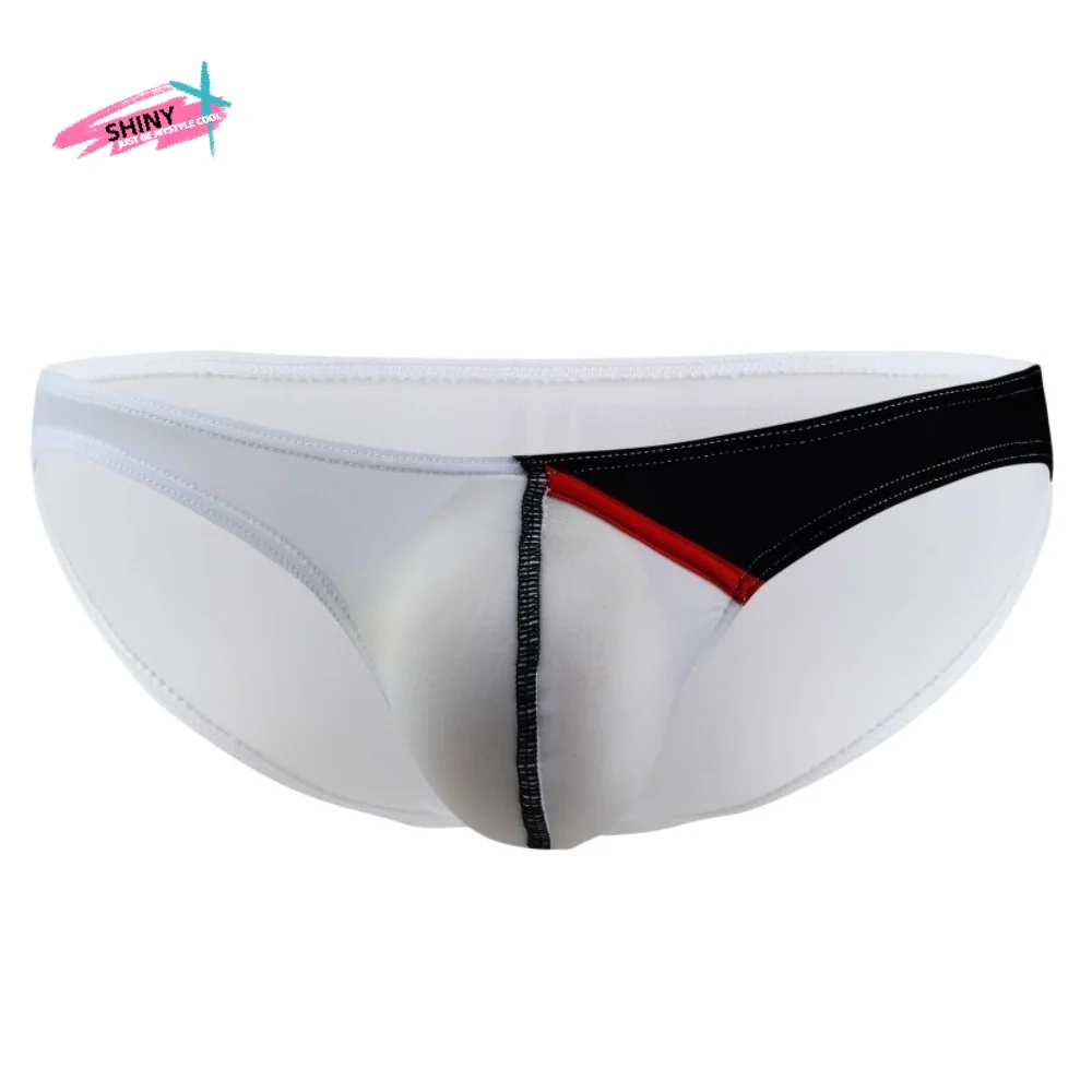 

Fashion Thin Men's Triangle Panties Low Waist Breathable Men's Underwear Lingerie Ice Silk Underwear Summer