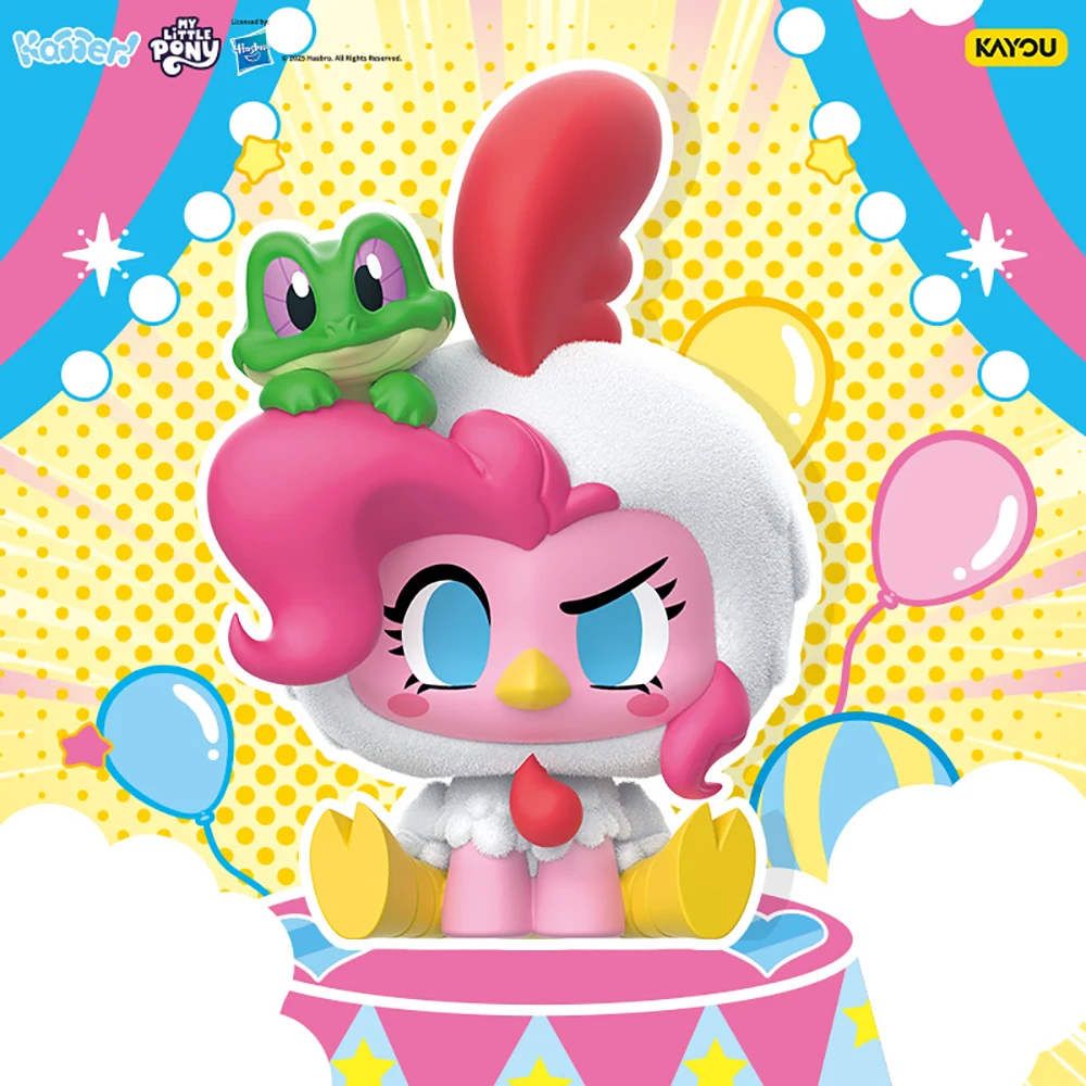 Original KAYOU My Little Pony Click Mini Figure Series Blind Box Cartoon Peripheral Trendy Desktop Toys Holiday Gifts for Teens