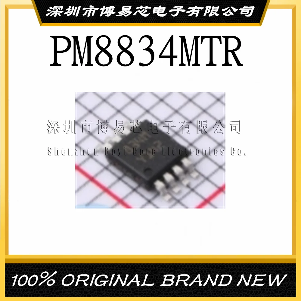 

PM8834MTR Screen Printing 834M MSOP-8 Package, New Original