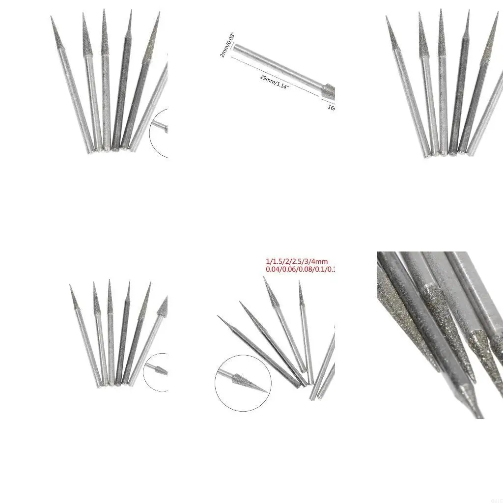 

Q81C Diamond Drill Bits Carging Bits Fit для каменной резьбы нефрита для резьбы для резьбы для резьбы из костей