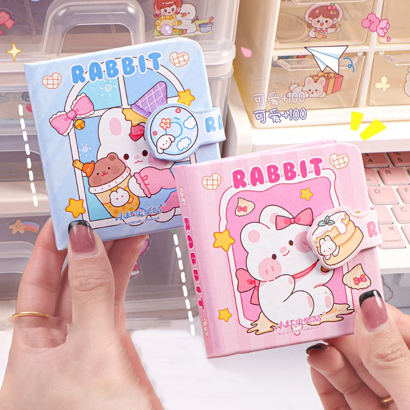 Color Page Mini Notebook Kawaii Journal Planner Cute Diary Agenda Organizer Notepad Pocketbook Korean Stationery Office Supplies