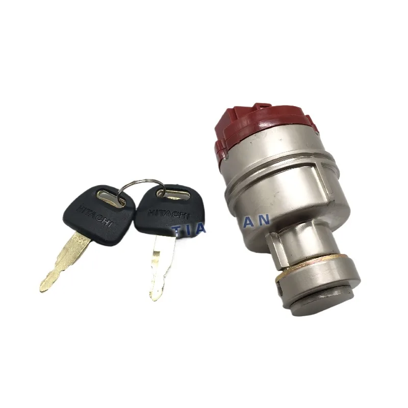 For Hitachi ZX200-3/240-3/330-3 ZAX-3 Electronic Injection Ignition Switch Start Key Excavator Accessories