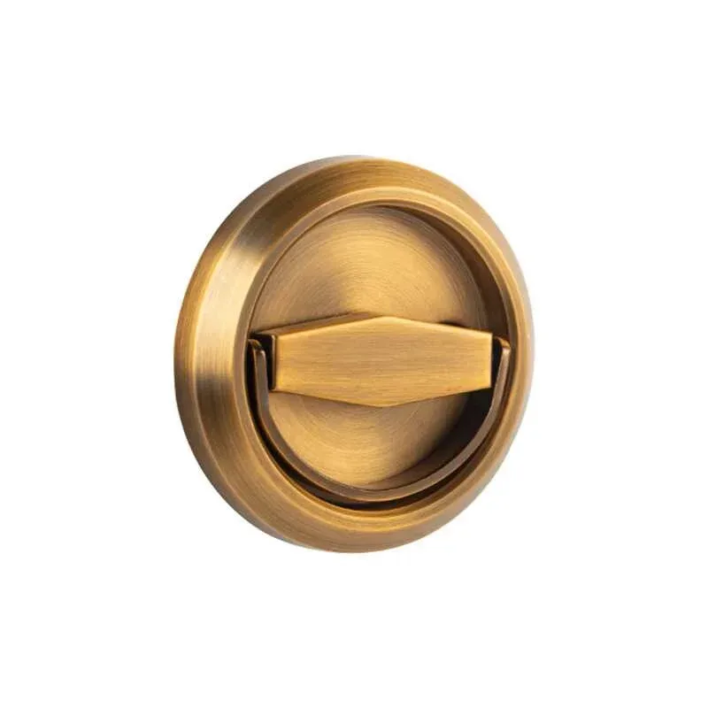 Anneau de traction en acier inoxydable, serrure invisible, serrure de porte invisible intérieure dissimulée simple et double face, serrure de porte intégrée