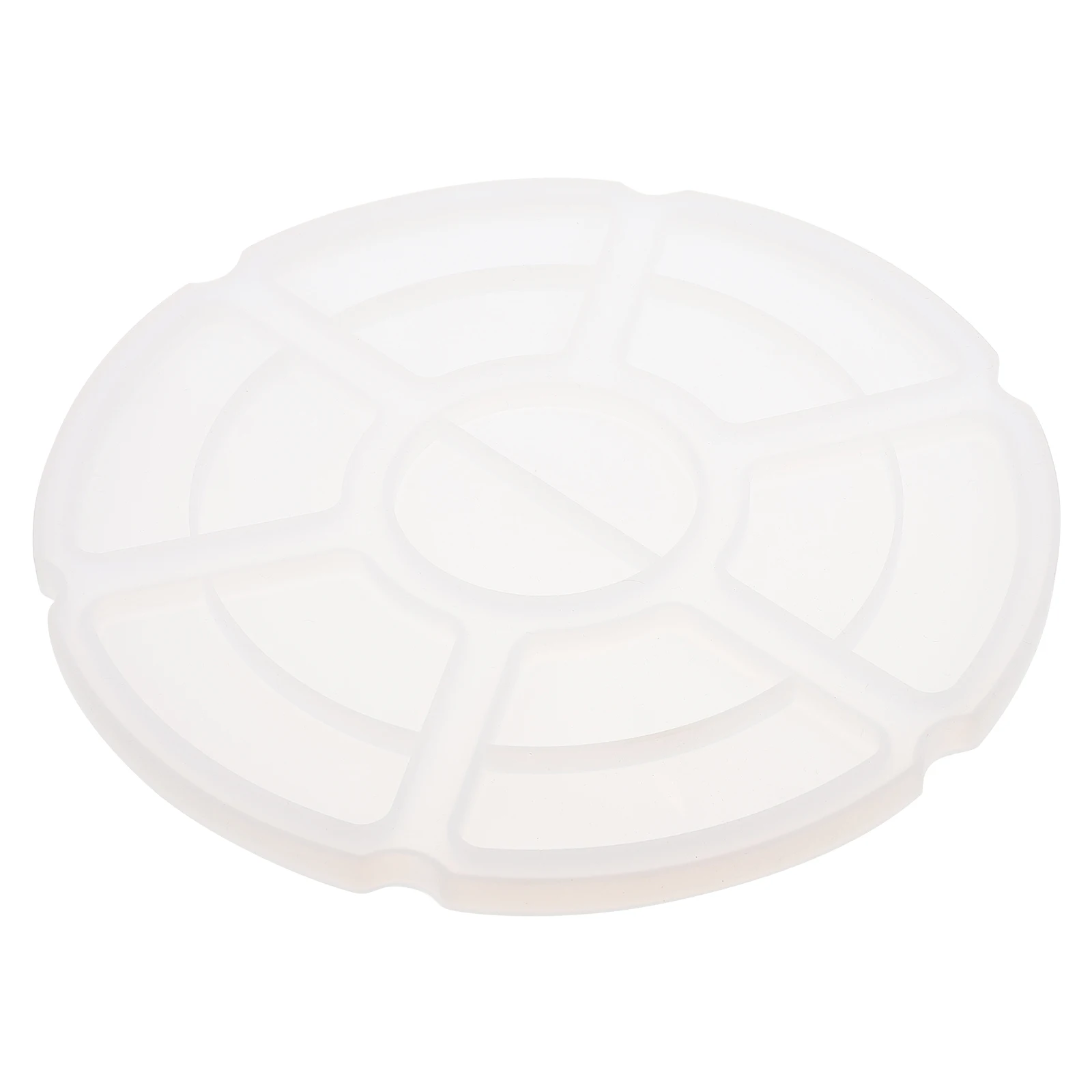 

for Makeup Palette Mold Tray Diy Molds Trays White Silica Gel Painting Silicone