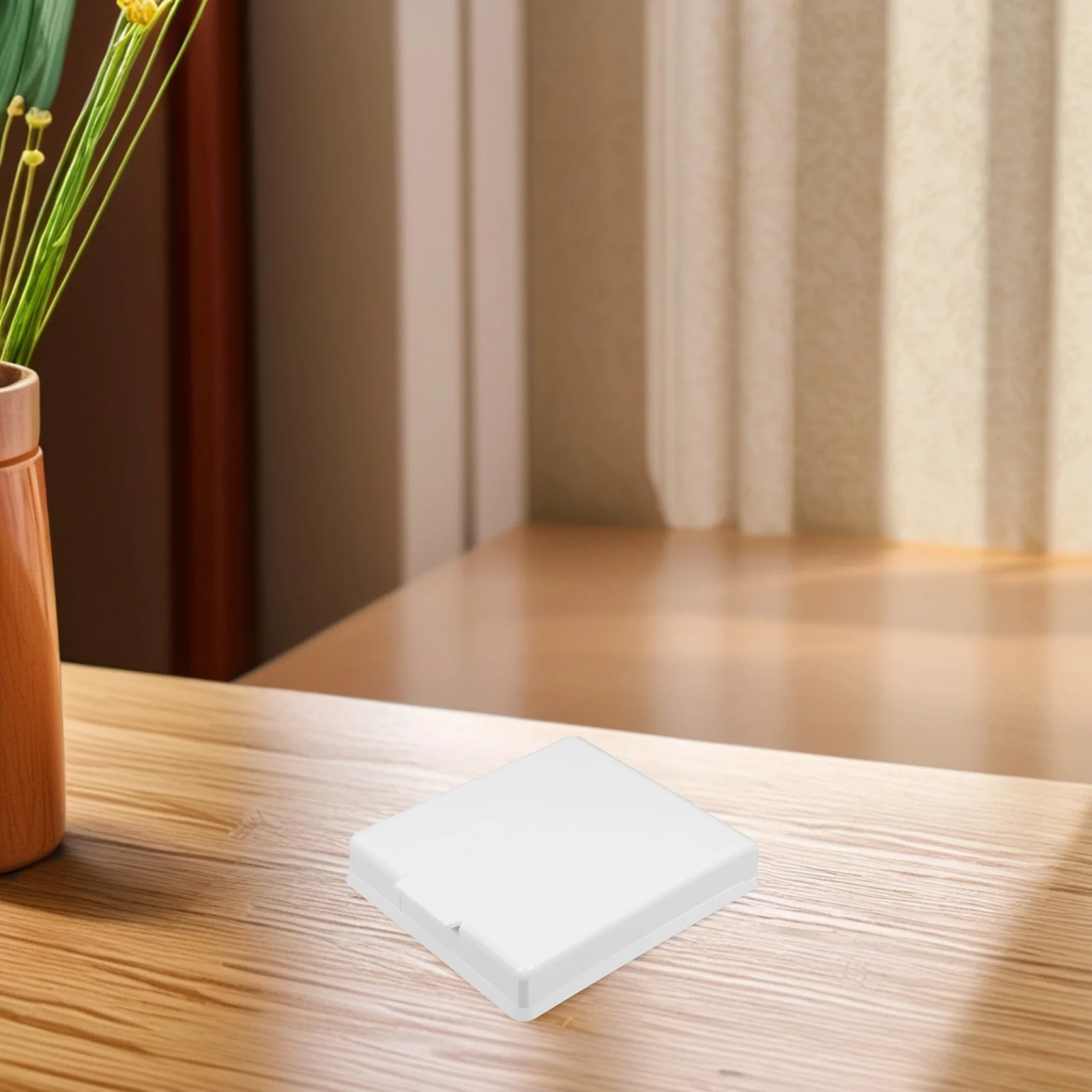 

Ultra-Thin Waterproof Adhesive Switch Cover Slim Design Hotel Doorbell Button Protective Install Weatherproof Box