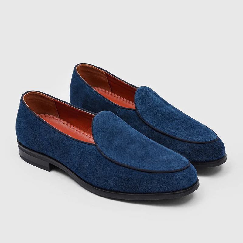 Classic Men Loafers Multi Colored High-quality British Casual Comfortable Business Shoes American Social Shoes Sizes 38-46