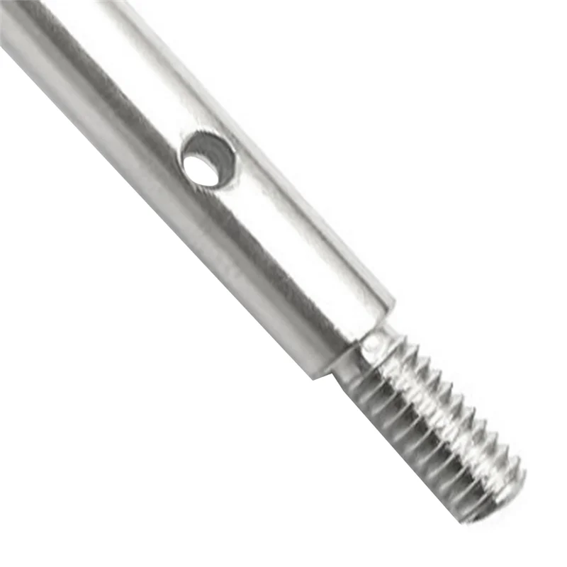 ABWE-2Pcs Metal Front Axle Shaft For 1/10 Slash 2WD Stampede 2WD Rustler Upgrades Parts Accessories