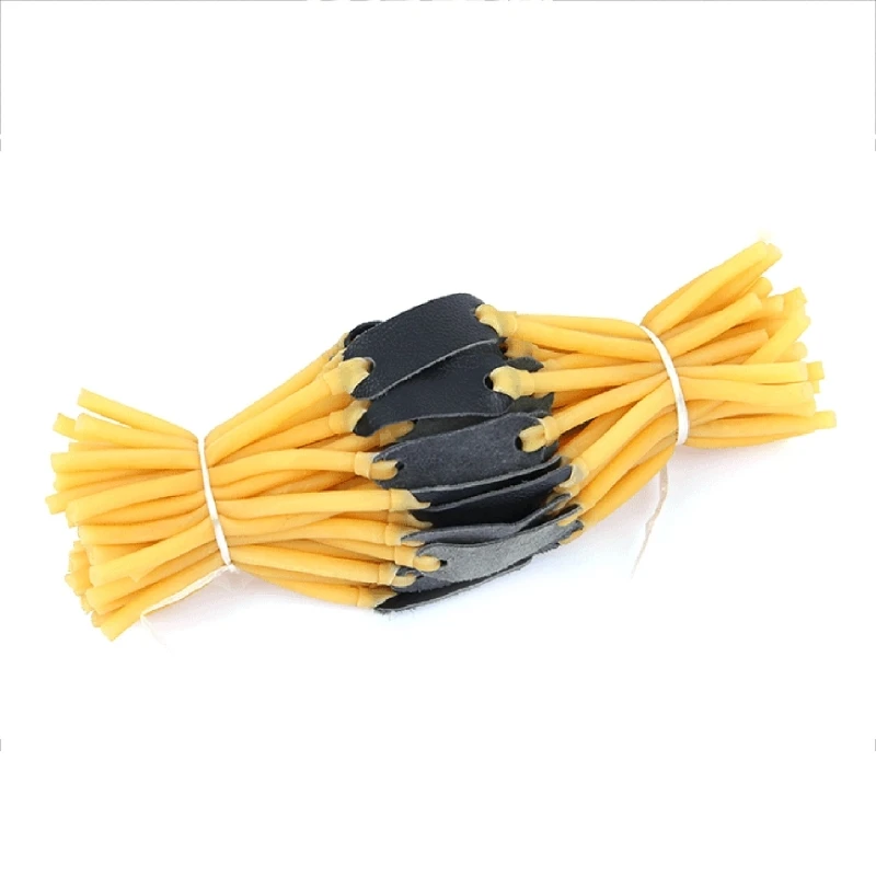 11UE 6Pcs Rubber Bungee Band Elastics Hunting Catapults Slingshots Band Replacements