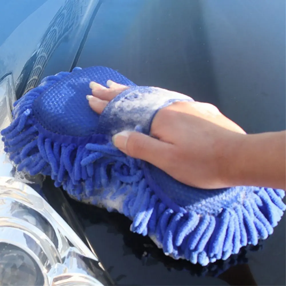 New Car Wash Car Wash Sponge Car Cleaner Sponge Washing Towel Microfiber Chenille Styling Accessories