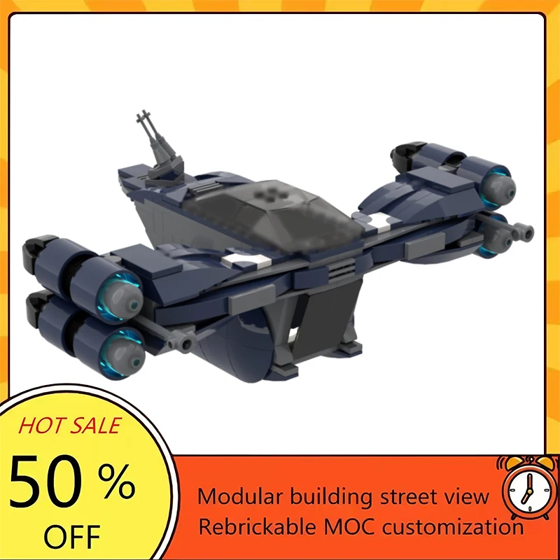 

353PCS Popular Space War Movie Model MOC Building Bricks Spaceship Modular Technology Gifts Holiday Assemble Children Toy Suit