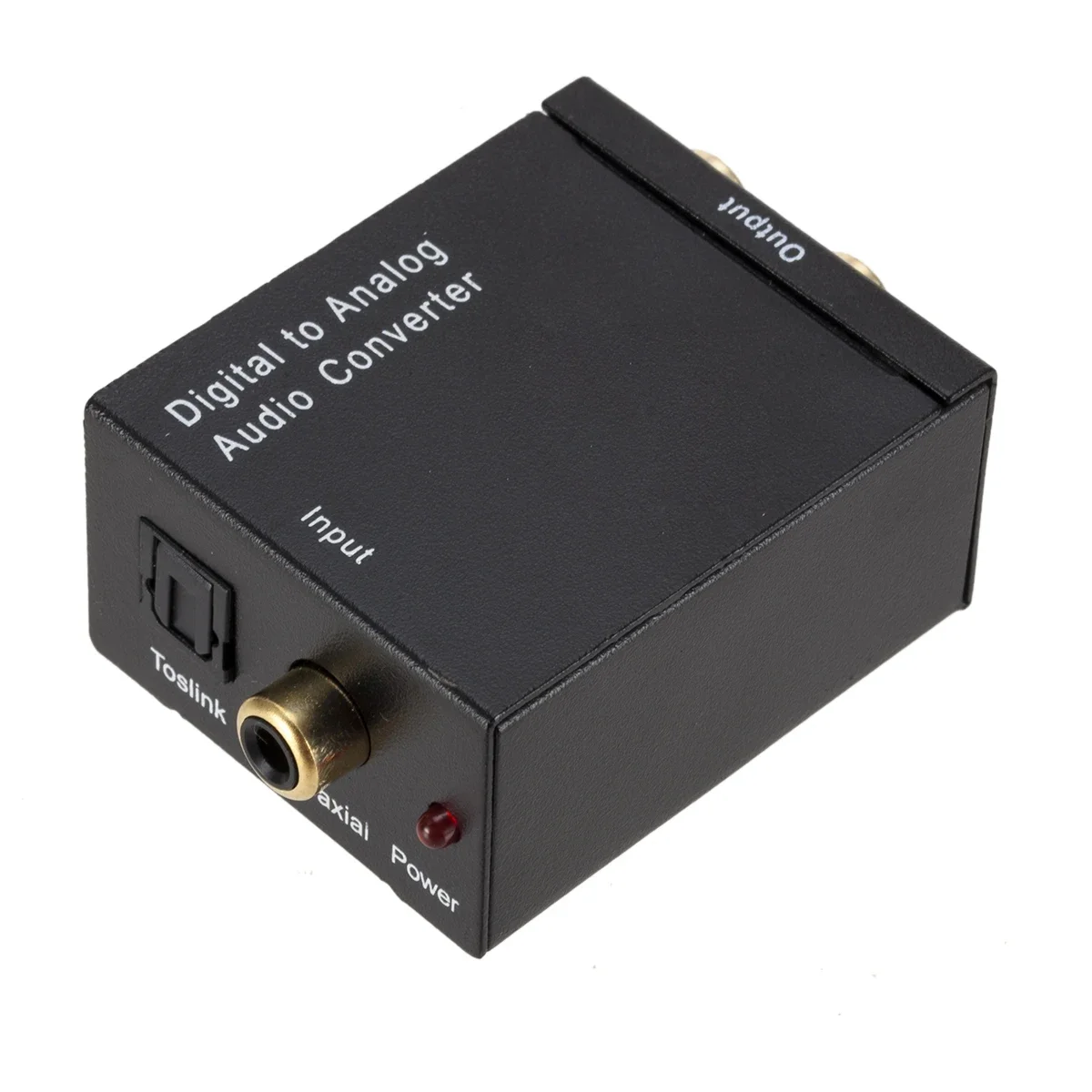 DAC Digital To Analog Audio Converter SPDIF Optical Toslink Coaxial Signal to R/L RCA Jack Amplifier Output for HDTV PS4 Xbox