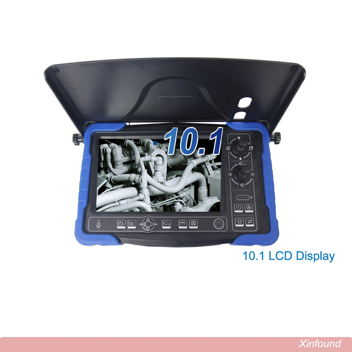 Wopson Controller Monitor HD 1920P Drain Pipe Handheld Sewer Inspection 65mm Camera Endoscope Borescope Camera