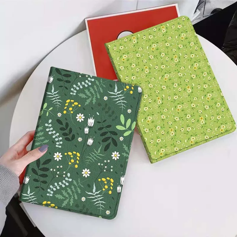 

Beautiful Flower Pattern Gift For Xiaomi Mi Pad Mini 4 5 6 7 SE Pro Plus Redmi Pad 2 SE 2025 8.8 11 Foldable Tablet Case