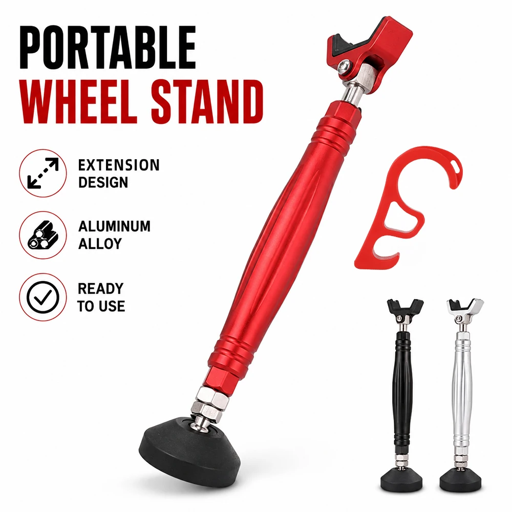 Motorcycle Support Side Wheel Stand Frame Balancer Lift With Brake Lock Hook Universal For KTM Yamaha Honda Suzuki Motocross