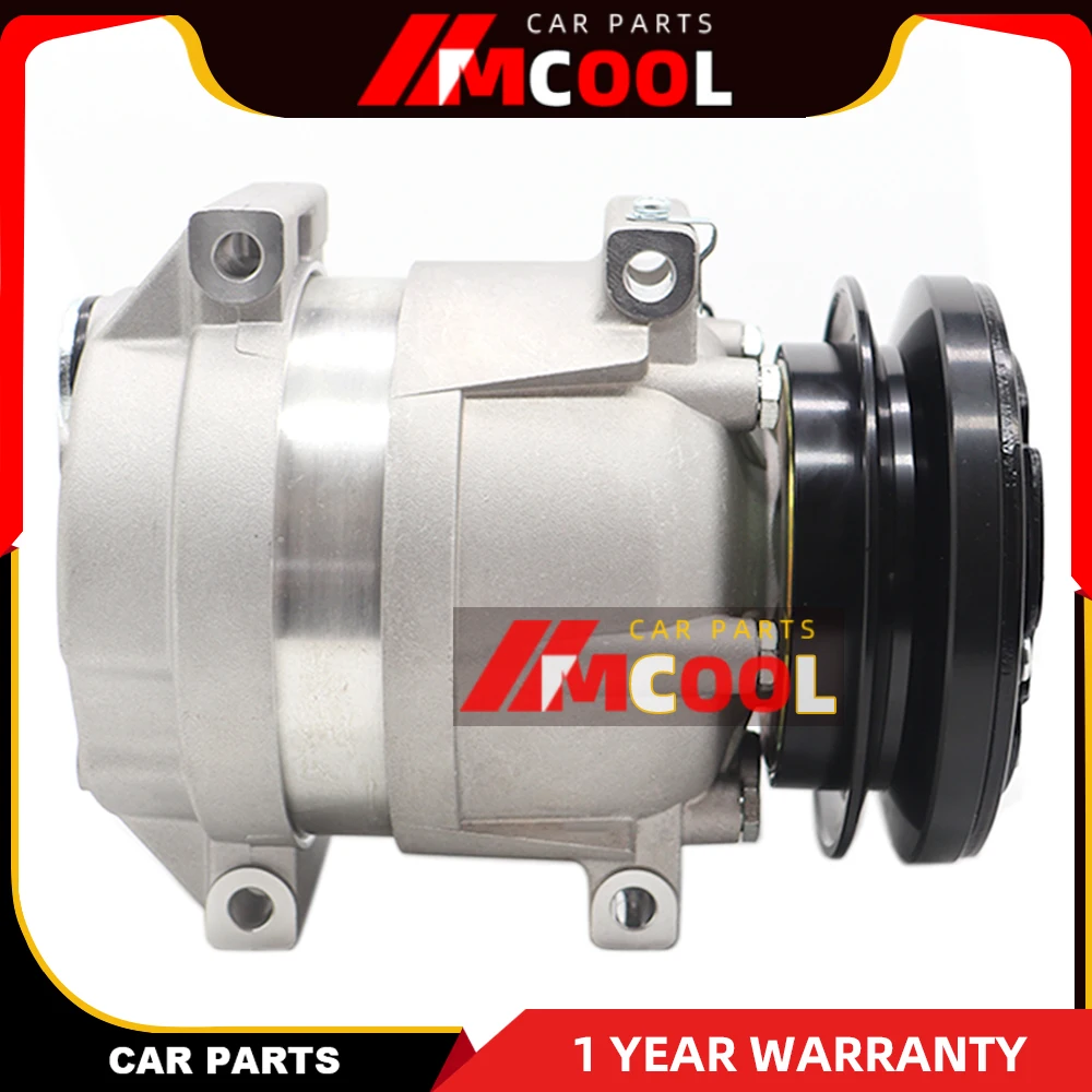 New AC Compressor for Hyundai Wheel Loader Excavator R250LC-7A Case FA01DS100235CM 11Q690040 11Q690041 11Q6-90040 11Q6-90041