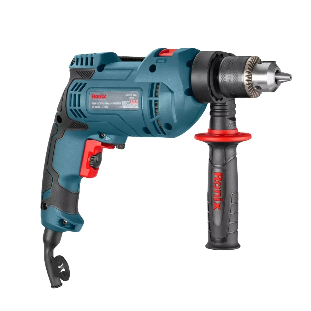 for Ronix 2212 Drill Is Equipped With High Torque Motor Ideal For Most Demanding Projects Variable Speed Impact Drill