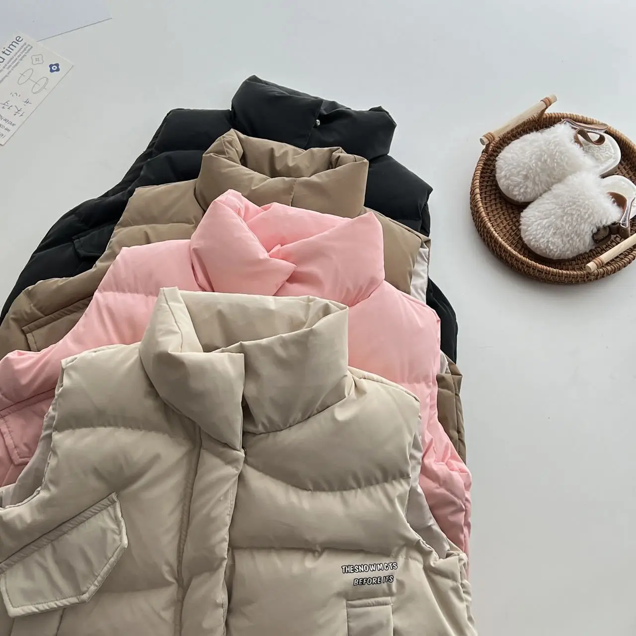 Fashion Warm Baby Girls Vest Thick Autumn Winter Girl Outwear Kid Toddler Girl Clothes Toddler Vest Versatile Loose waistband