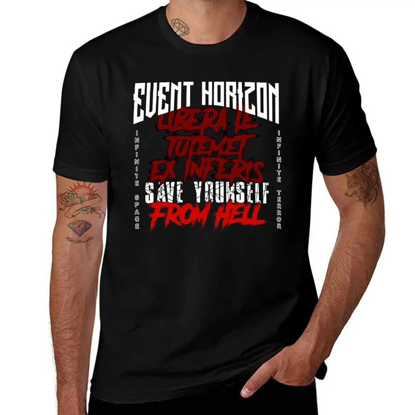 Event Horizon Save Yourself From Hell T-Shirt Outdoor Activity Sports T-Shirt