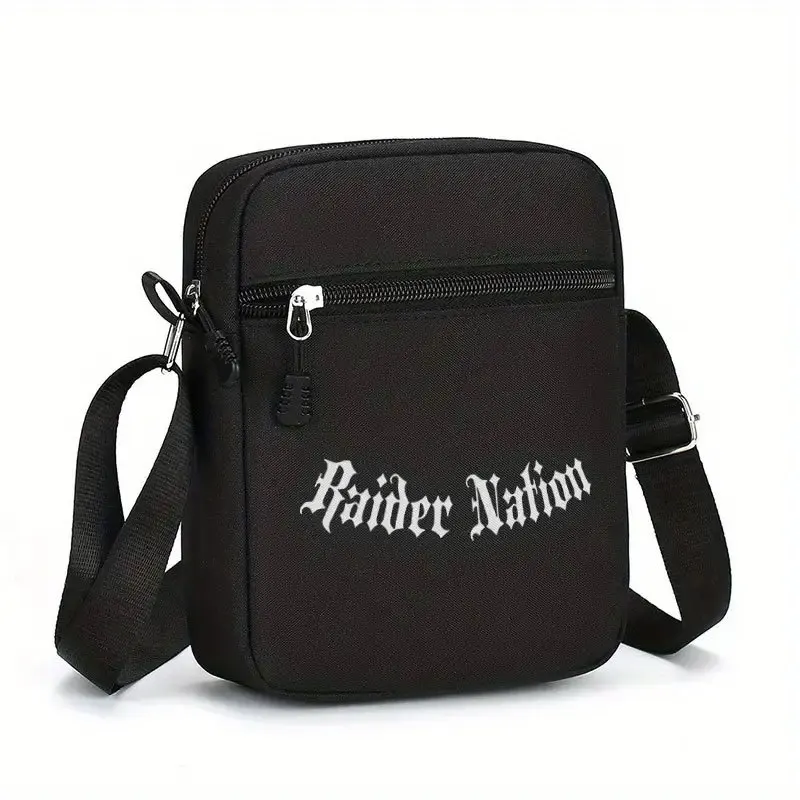 [Red Crossbody Bag] Stylish Red Nation Crossbody Bag - Lightweight Durable Shoulder Bag with Adjustable Strap, Compact Design fo