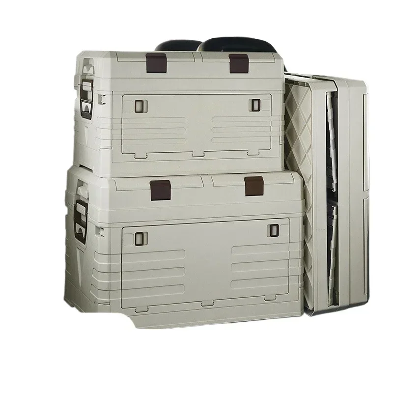 

Trunk storage box car storage box outdoor camping multi-functional folding tool fishing gear rear