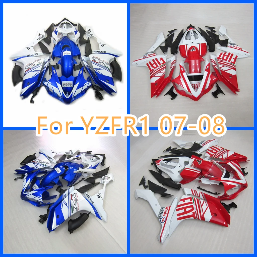 Fairings kit fit For Yamaha YZF R1 2007 2008 YZF R1 07 08 YZF-R1 Motorcycle Bodywork Cover Popular Products